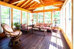 Sunroom with Access to Deck